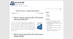 Desktop Screenshot of emltopst.info
